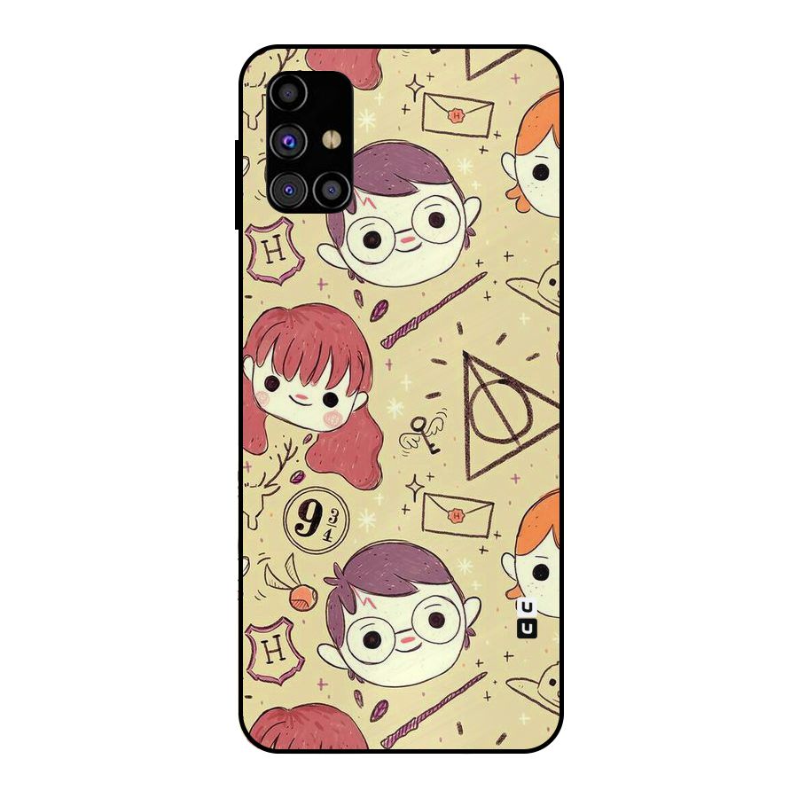 Nerds Metal Back Case for Galaxy M31s