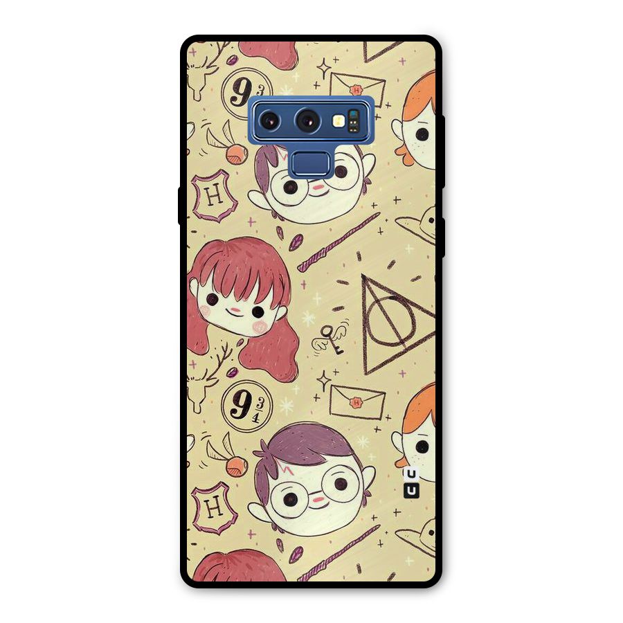 Nerds Metal Back Case for Galaxy Note 9