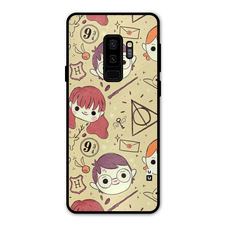 Nerds Metal Back Case for Galaxy S9 Plus
