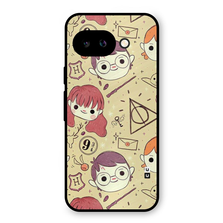 Nerds Metal Back Case for Google Pixel 9a