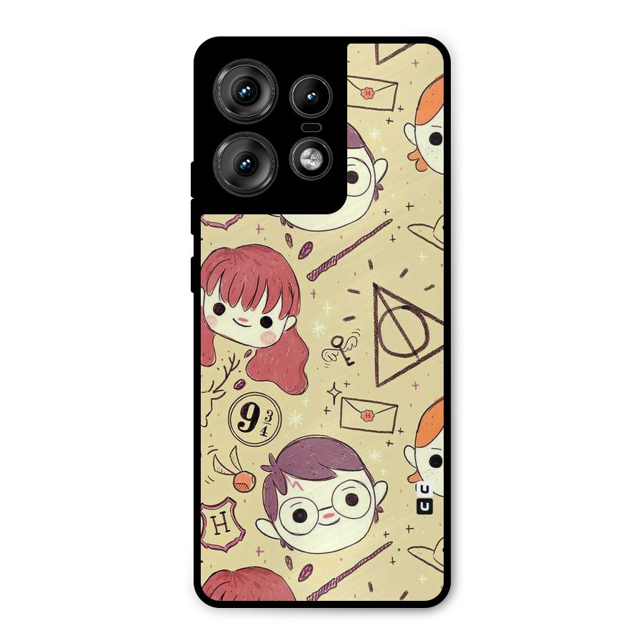Nerds Metal Back Case for Motorola Edge 50 Pro
