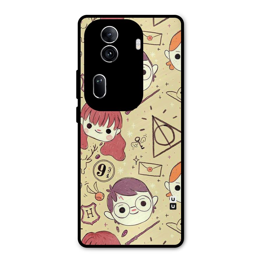 Nerds Metal Back Case for Oppo Reno11 Pro 5G