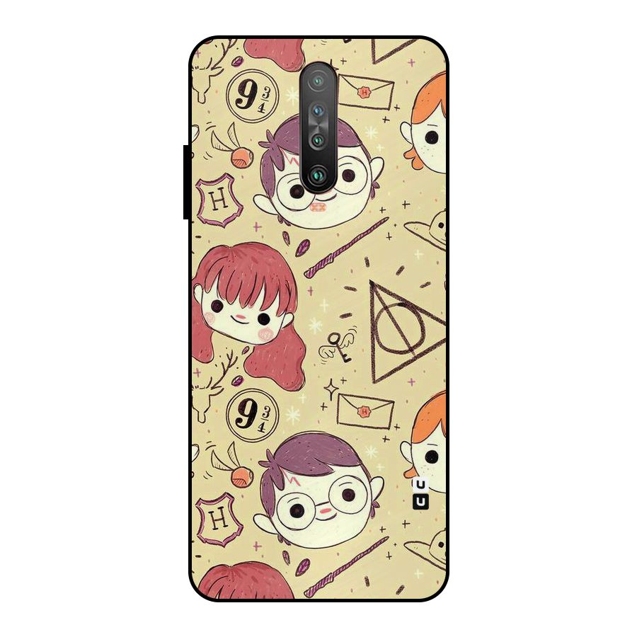 Nerds Metal Back Case for Poco X2
