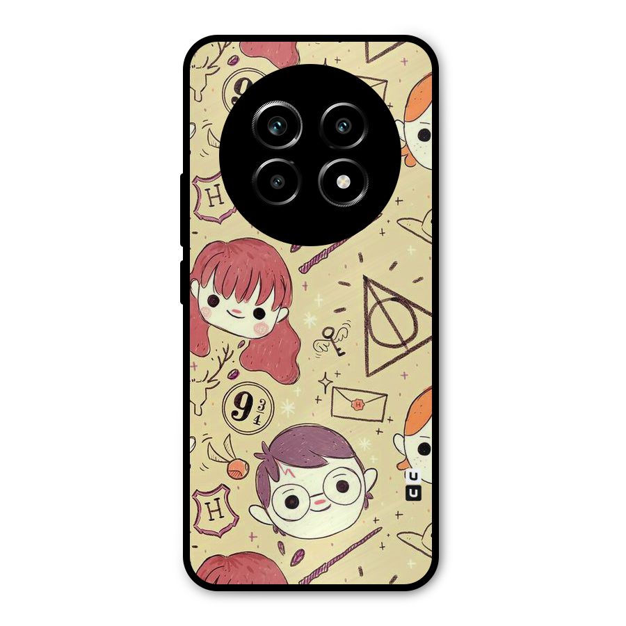 Nerds Metal Back Case for Realme 14 Pro Lite