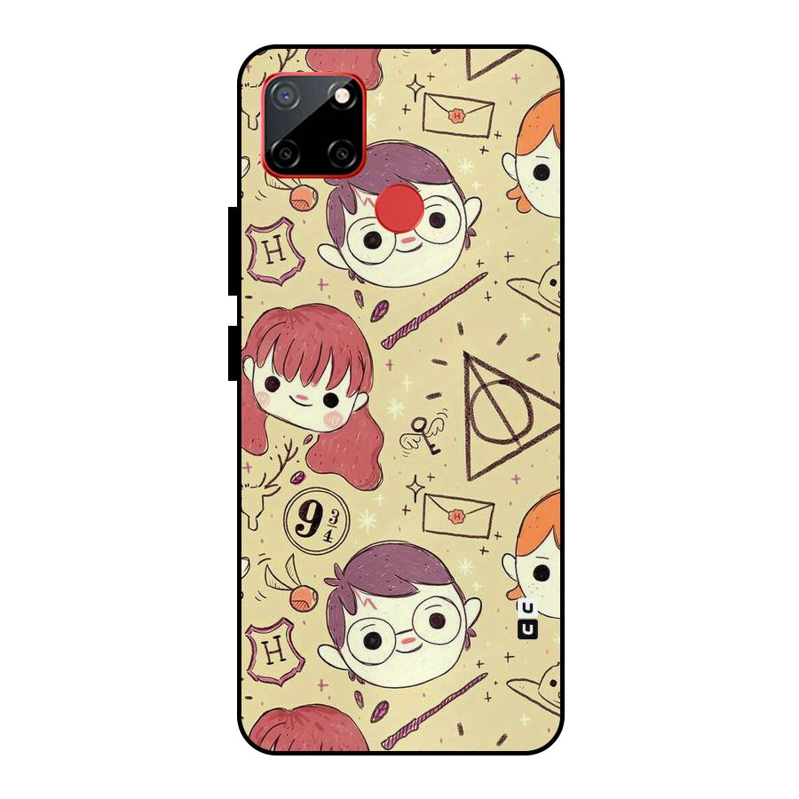 Nerds Metal Back Case for Realme C12