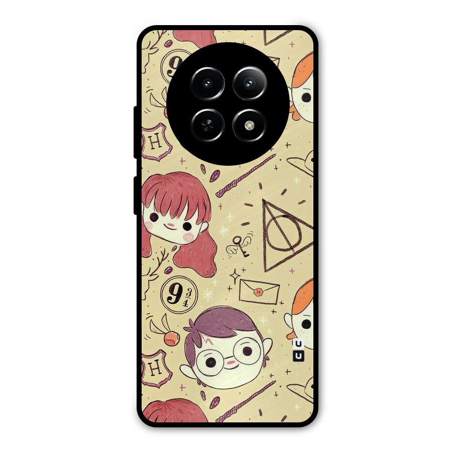 Nerds Metal Back Case for Realme Narzo 70x 5G