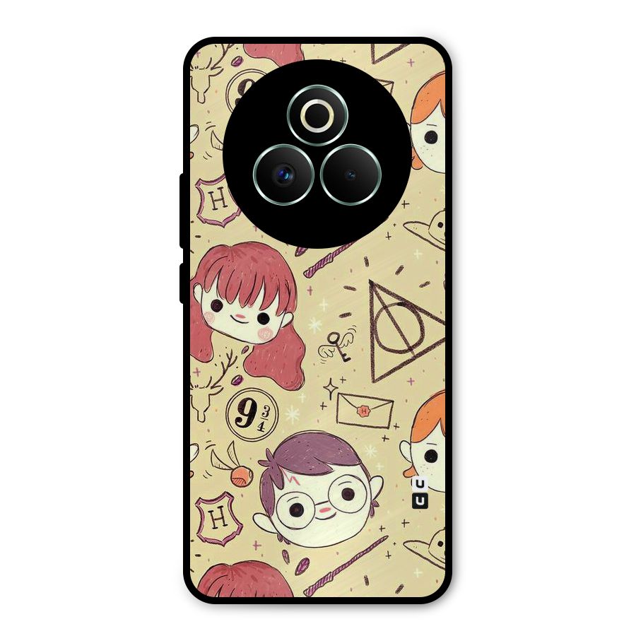 Nerds Metal Back Case for Realme P3 Pro