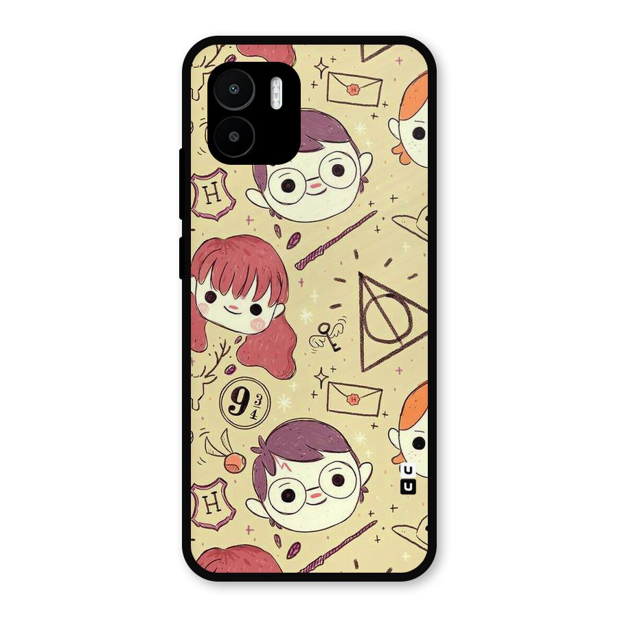 Nerds Metal Back Case for Redmi A2