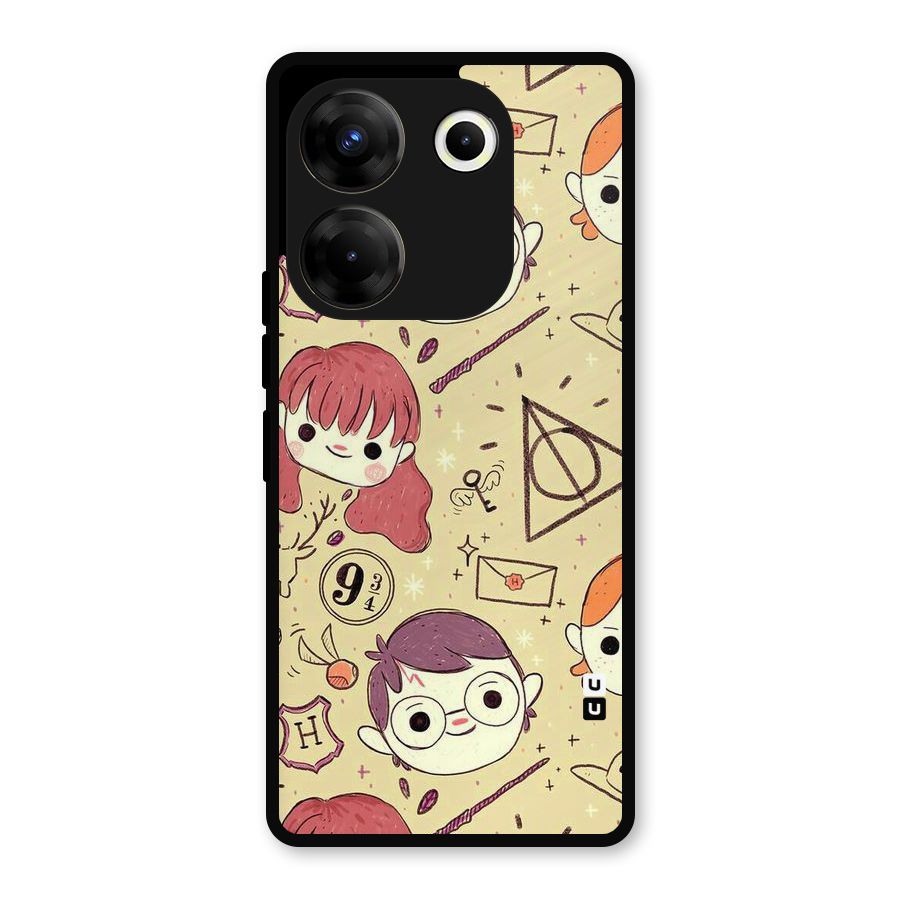 Nerds Metal Back Case for Tecno Camon 20 Pro