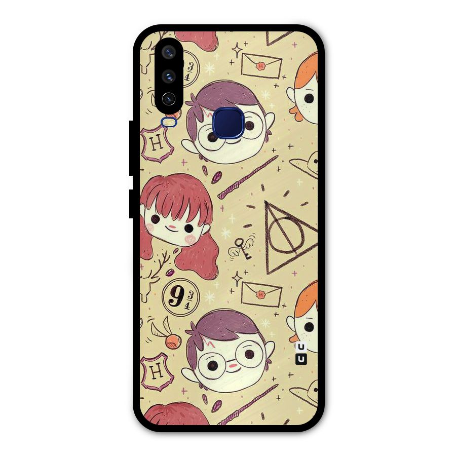 Nerds Metal Back Case for Vivo Y15