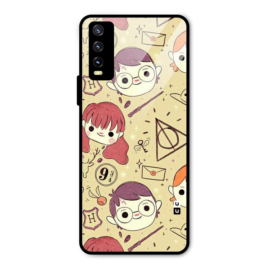 Nerds Metal Back Case for Vivo Y20g