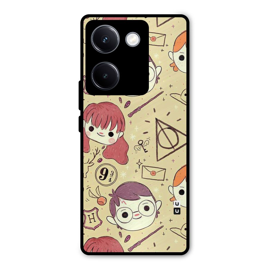 Nerds Metal Back Case for Vivo Y300 Plus