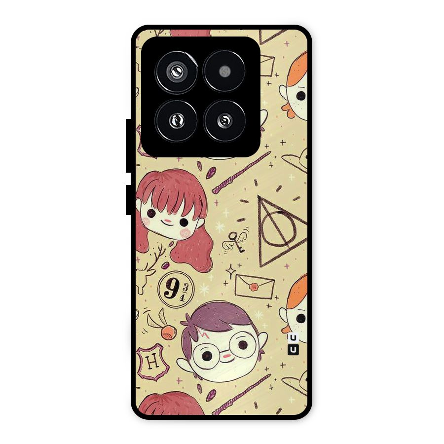 Nerds Metal Back Case for Xiaomi 14 Pro