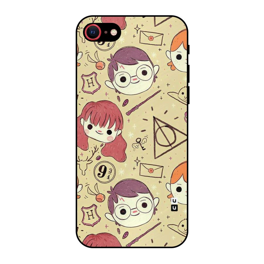 Nerds Metal Back Case for iPhone 8