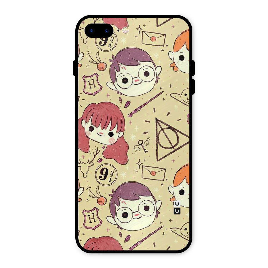 Nerds Metal Back Case for iPhone 8 Plus
