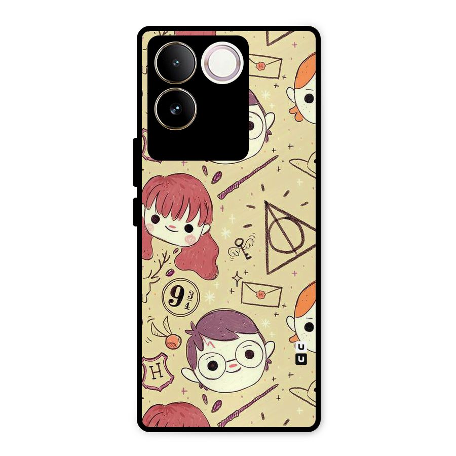 Nerds Metal Back Case for iQOO Z7 Pro