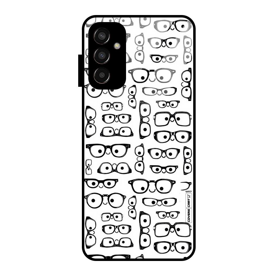 Nerdy Specs Glass Back Case for Galaxy F13
