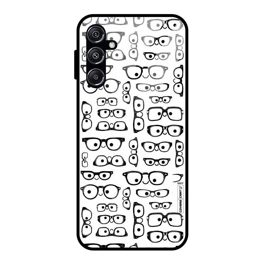 Nerdy Specs Glass Back Case for Galaxy M34 5G