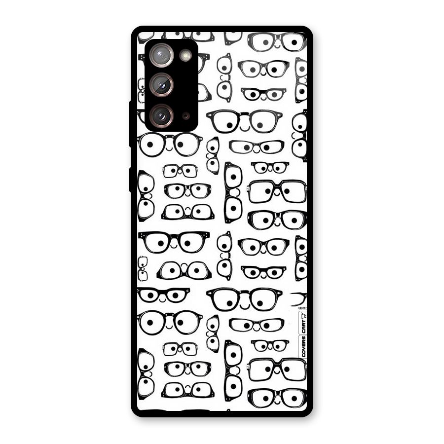 Nerdy Specs Glass Back Case for Galaxy Note 20