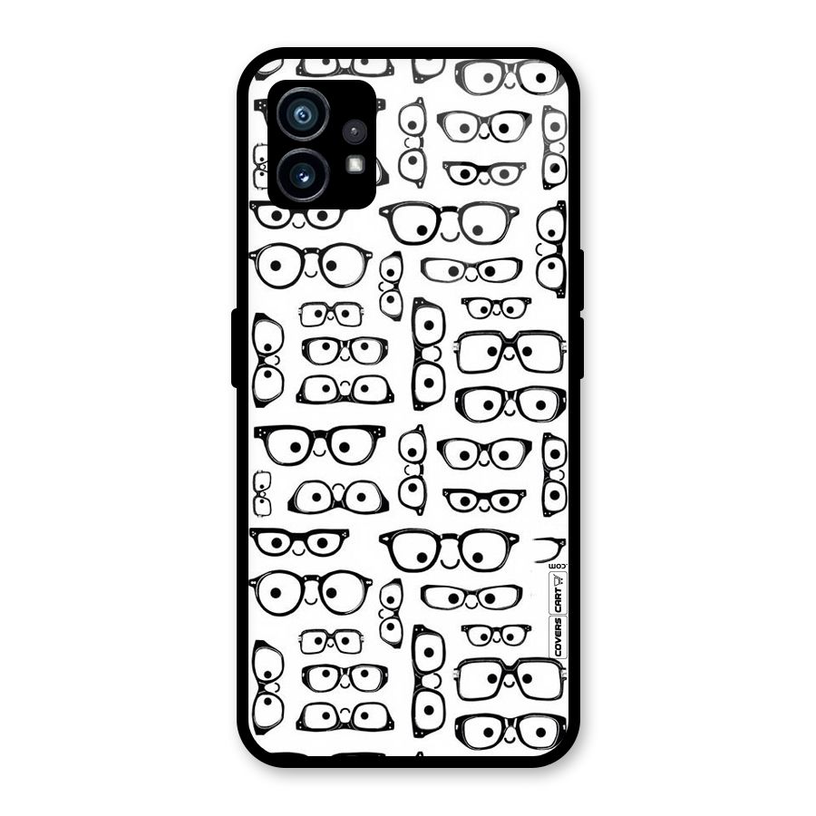 Nerdy Specs Glass Back Case for Nothing Phone 1