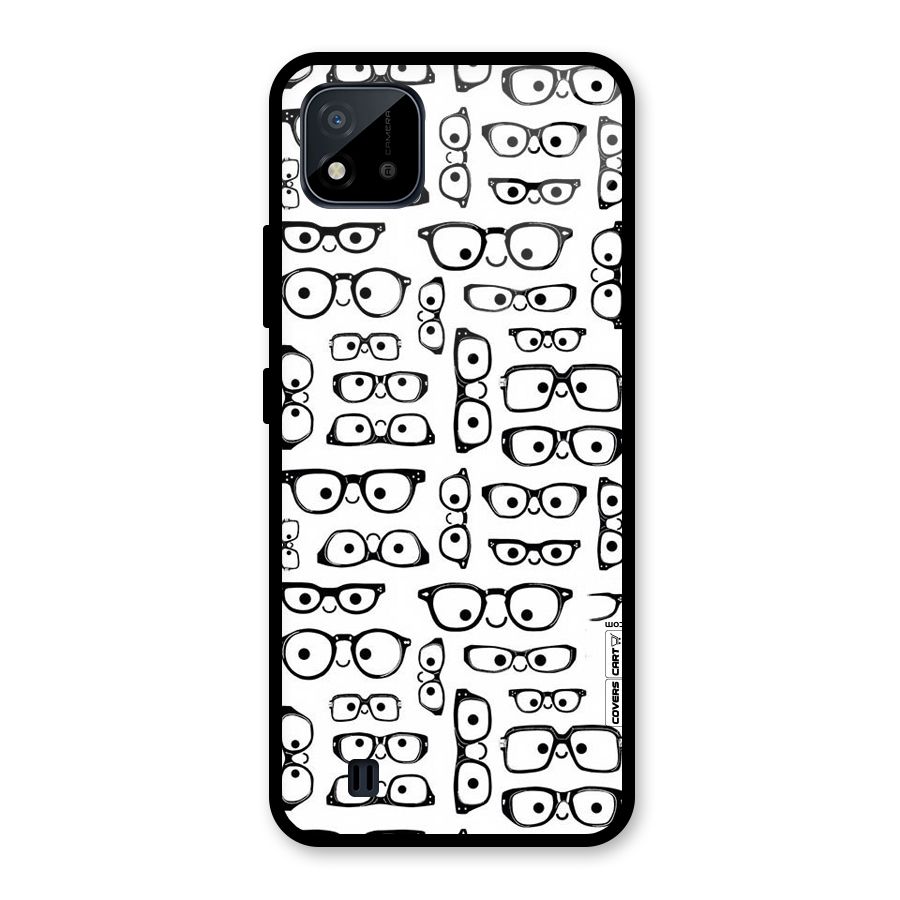 Nerdy Specs Glass Back Case for Realme C11 2021