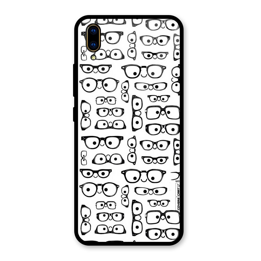Nerdy Specs Glass Back Case for Vivo V11 Pro