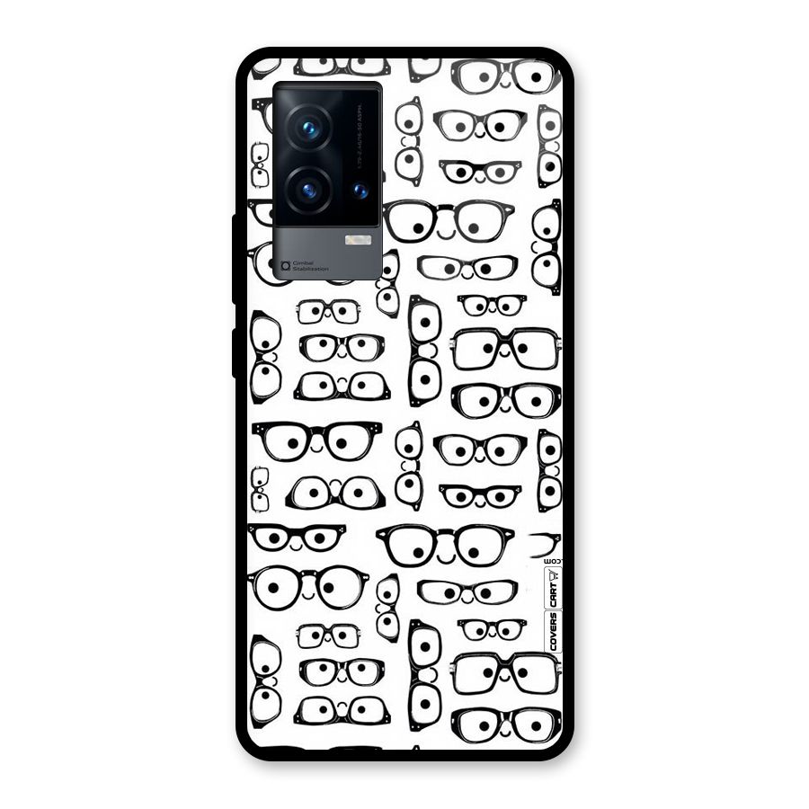 Nerdy Specs Glass Back Case for iQOO 9 5G