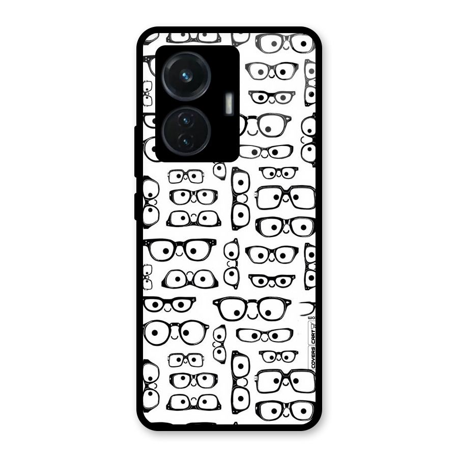 Nerdy Specs Glass Back Case for iQOO Z6 44W