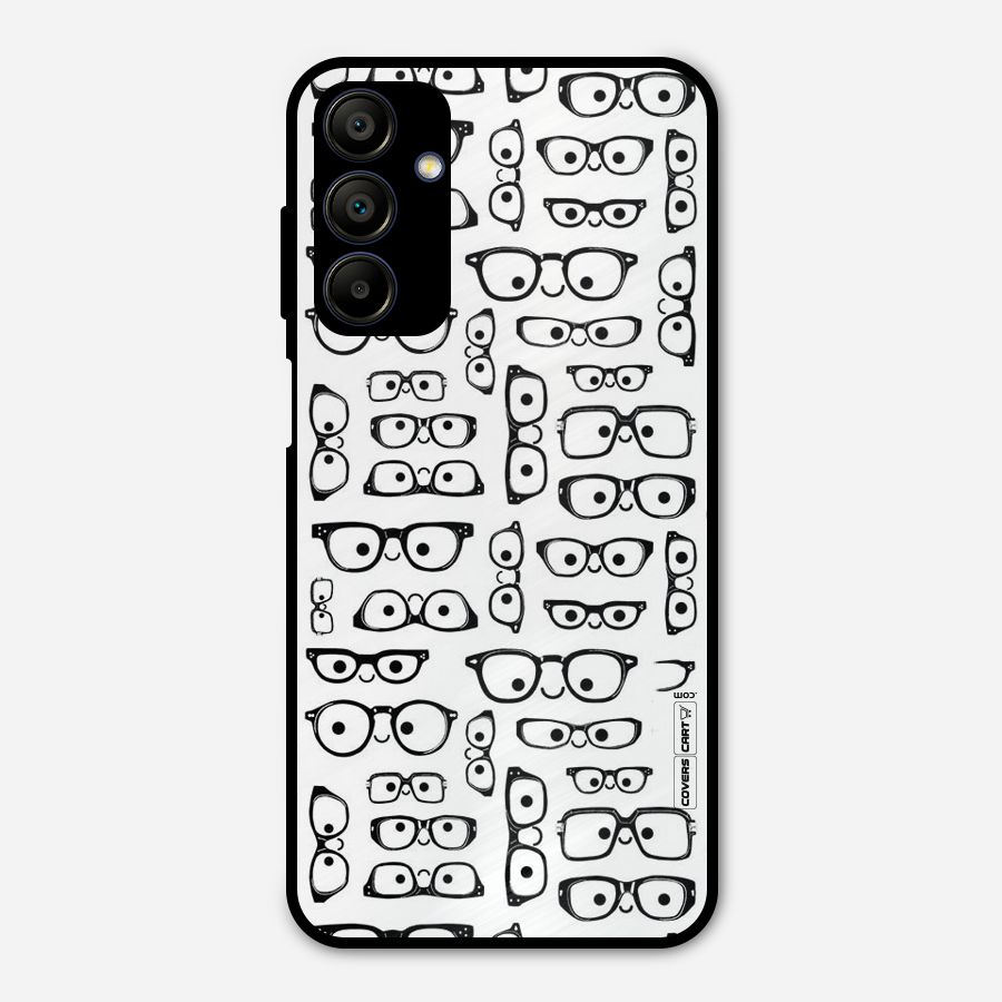 Nerdy Specs Metal Back Case for Galaxy A15 5G