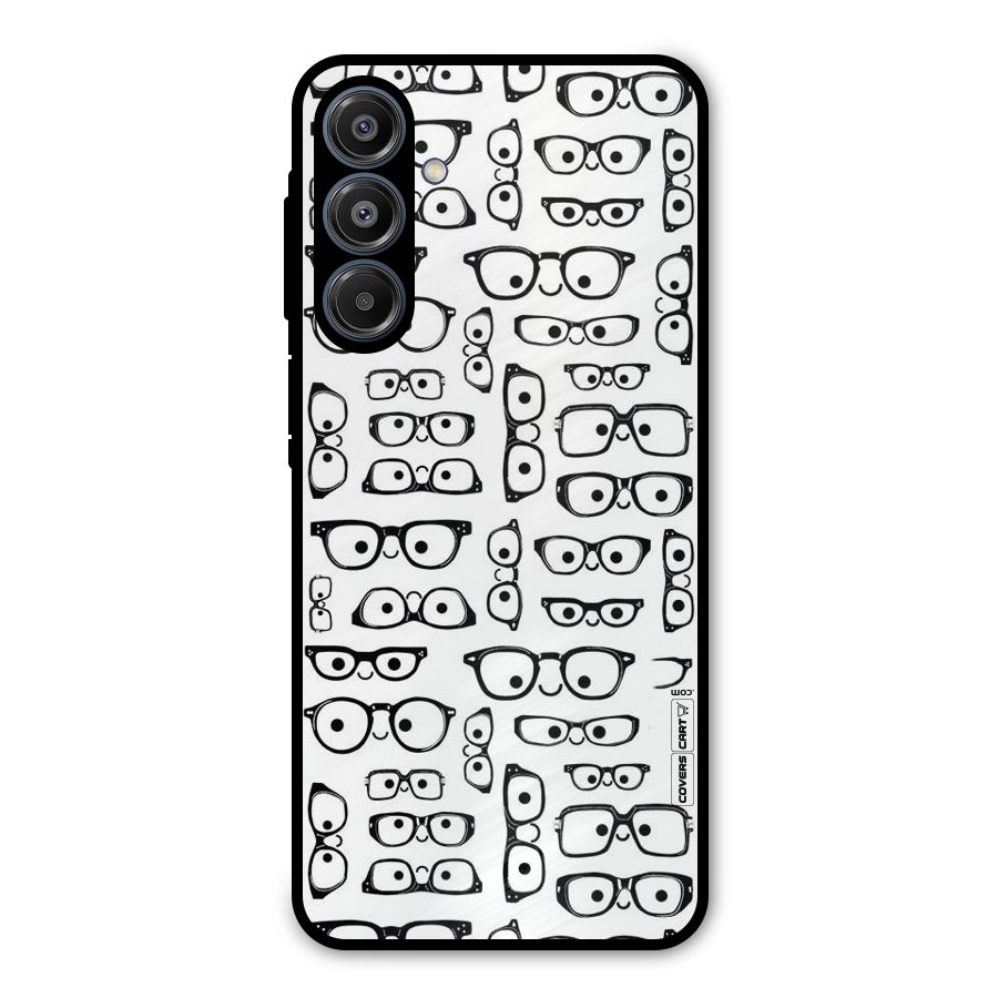 Nerdy Specs Metal Back Case for Galaxy A16 5G