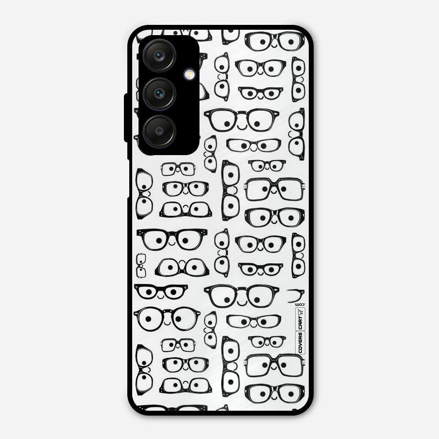 Nerdy Specs Metal Back Case for Galaxy A25 5G