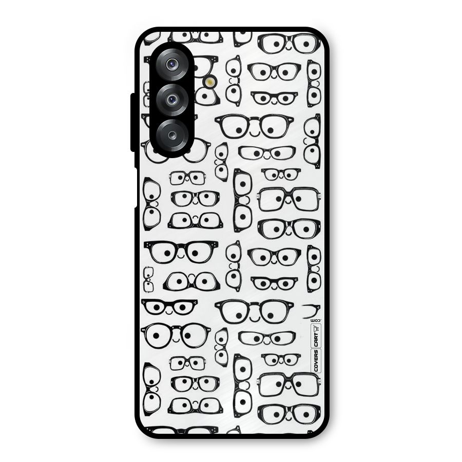 Nerdy Specs Metal Back Case for Galaxy A26
