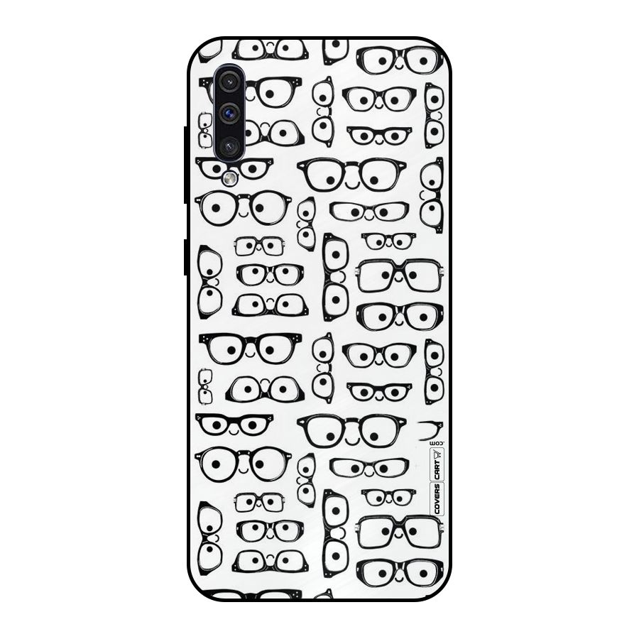 Nerdy Specs Metal Back Case for Galaxy A30s