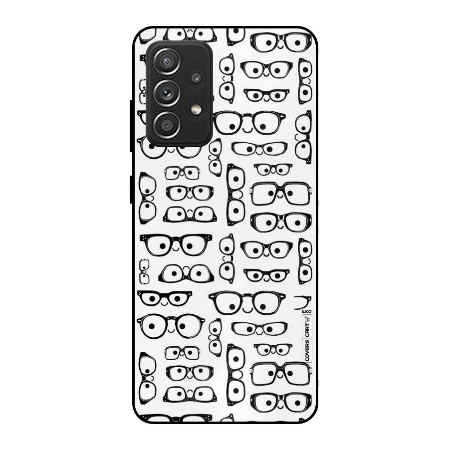 Nerdy Specs Metal Back Case for Galaxy A52s 5G