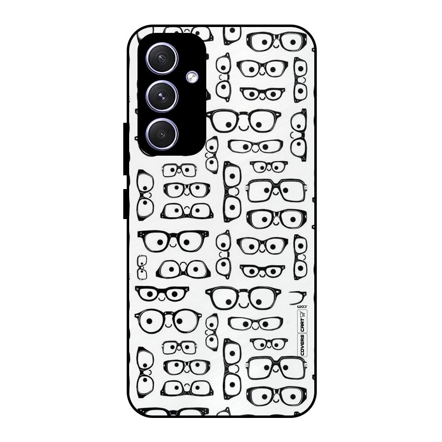 Nerdy Specs Metal Back Case for Galaxy A54