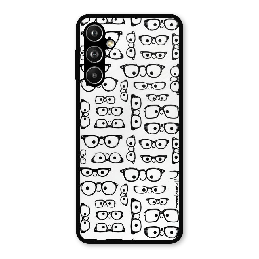 Nerdy Specs Metal Back Case for Galaxy F54