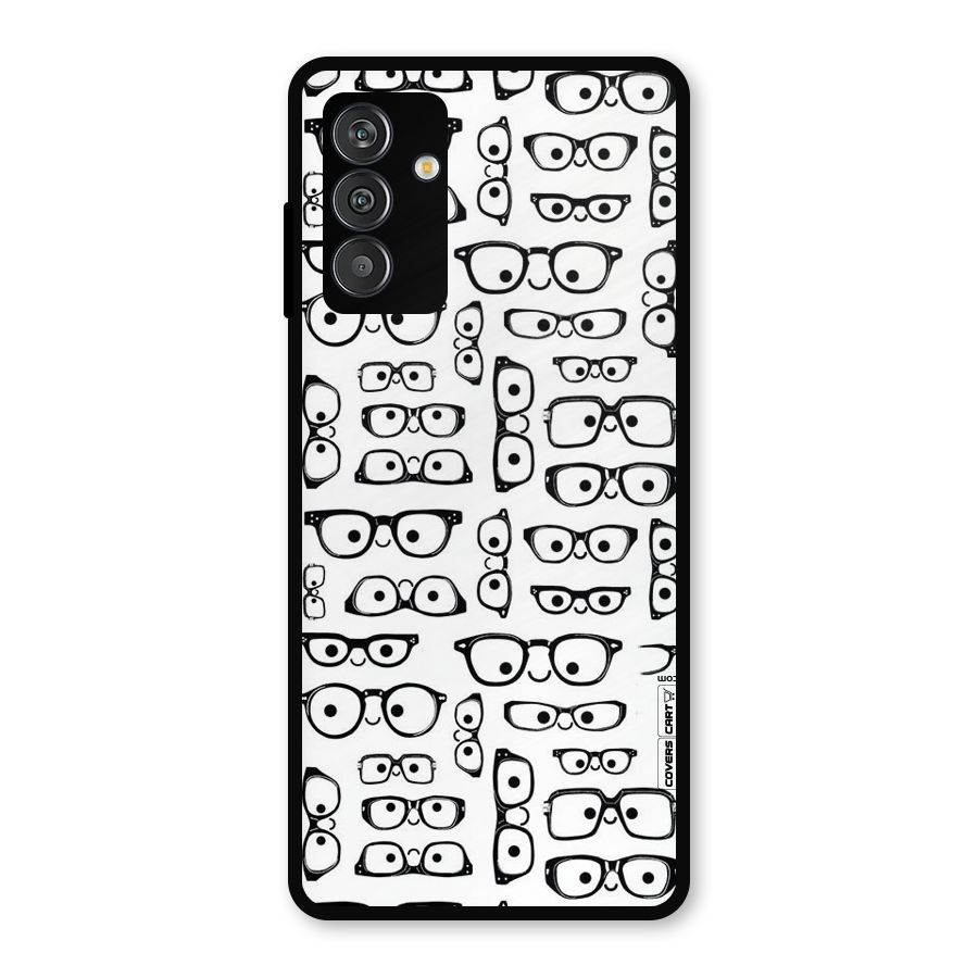 Nerdy Specs Metal Back Case for Galaxy M13