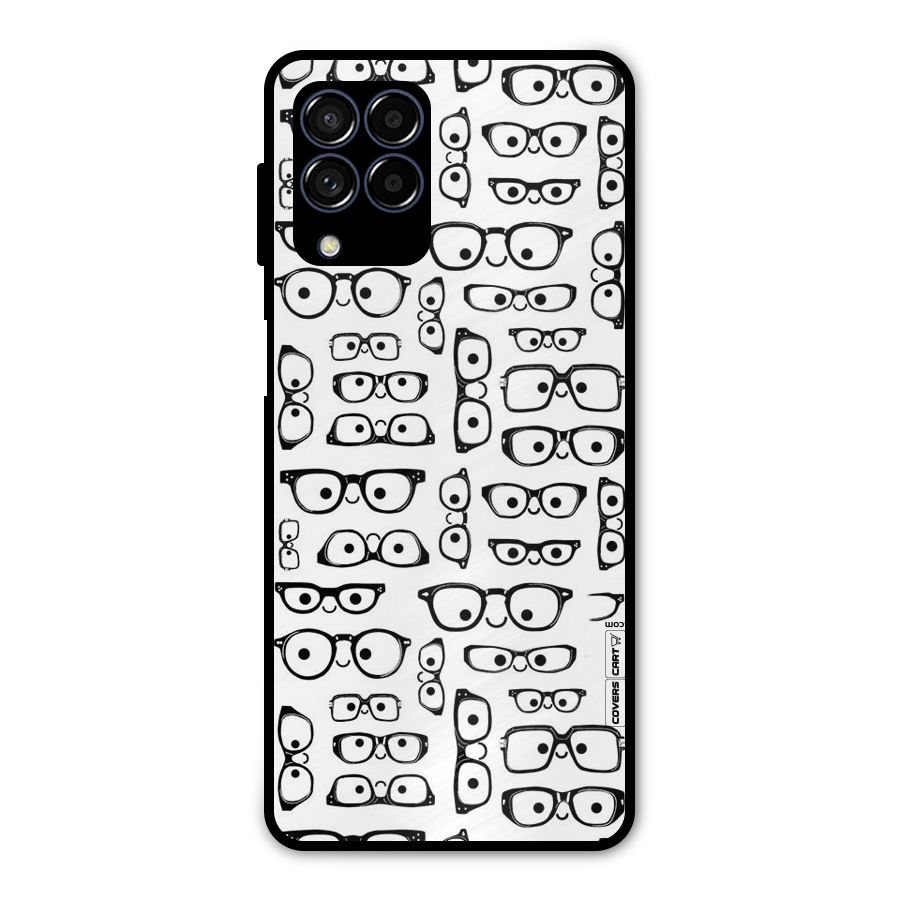 Nerdy Specs Metal Back Case for Galaxy M53 5G