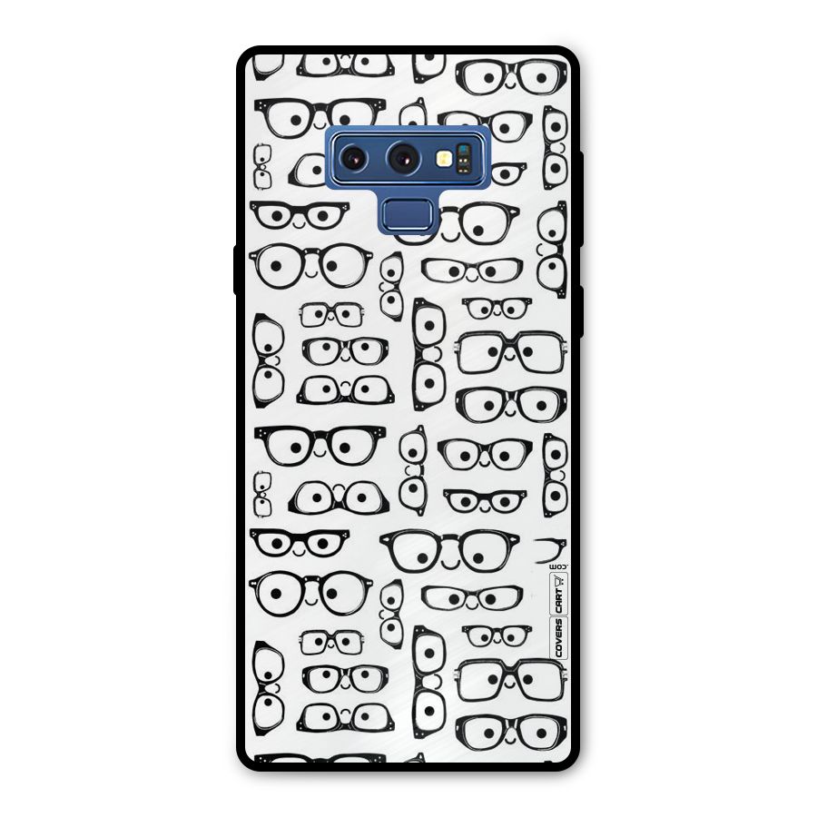 Nerdy Specs Metal Back Case for Galaxy Note 9