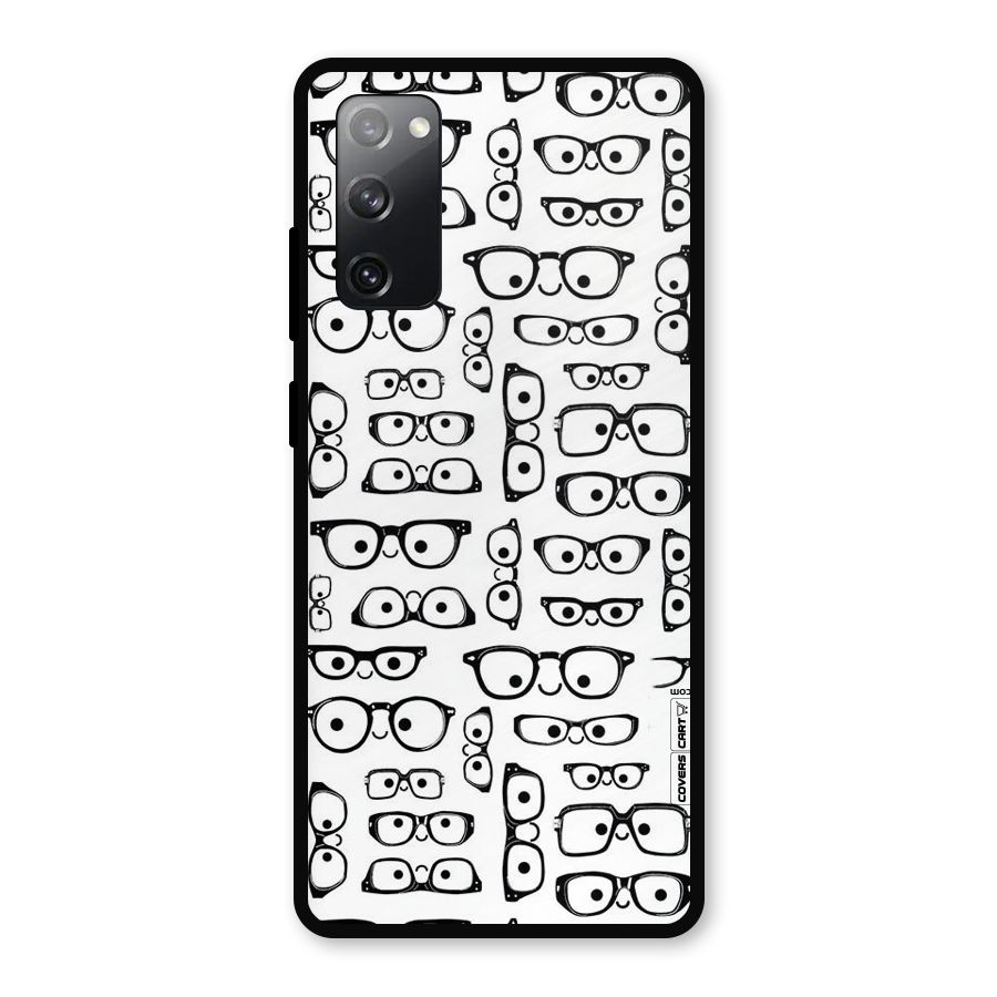 Nerdy Specs Metal Back Case for Galaxy S20 FE 5G