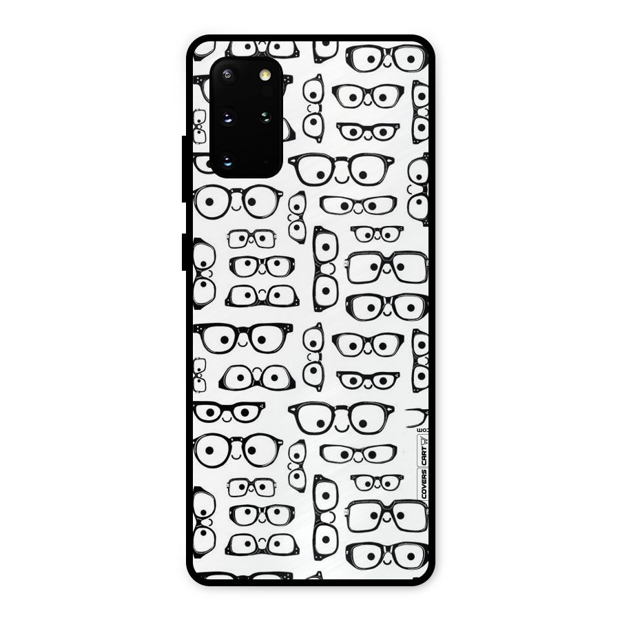 Nerdy Specs Metal Back Case for Galaxy S20 Plus