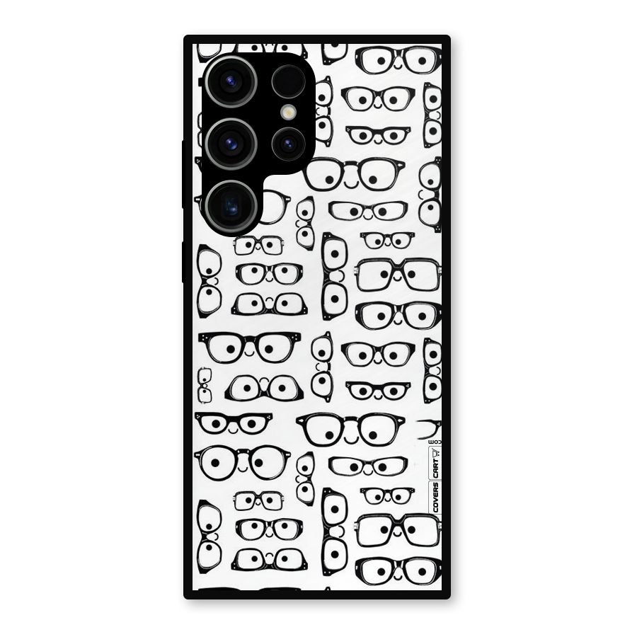 Nerdy Specs Metal Back Case for Galaxy S23 Ultra