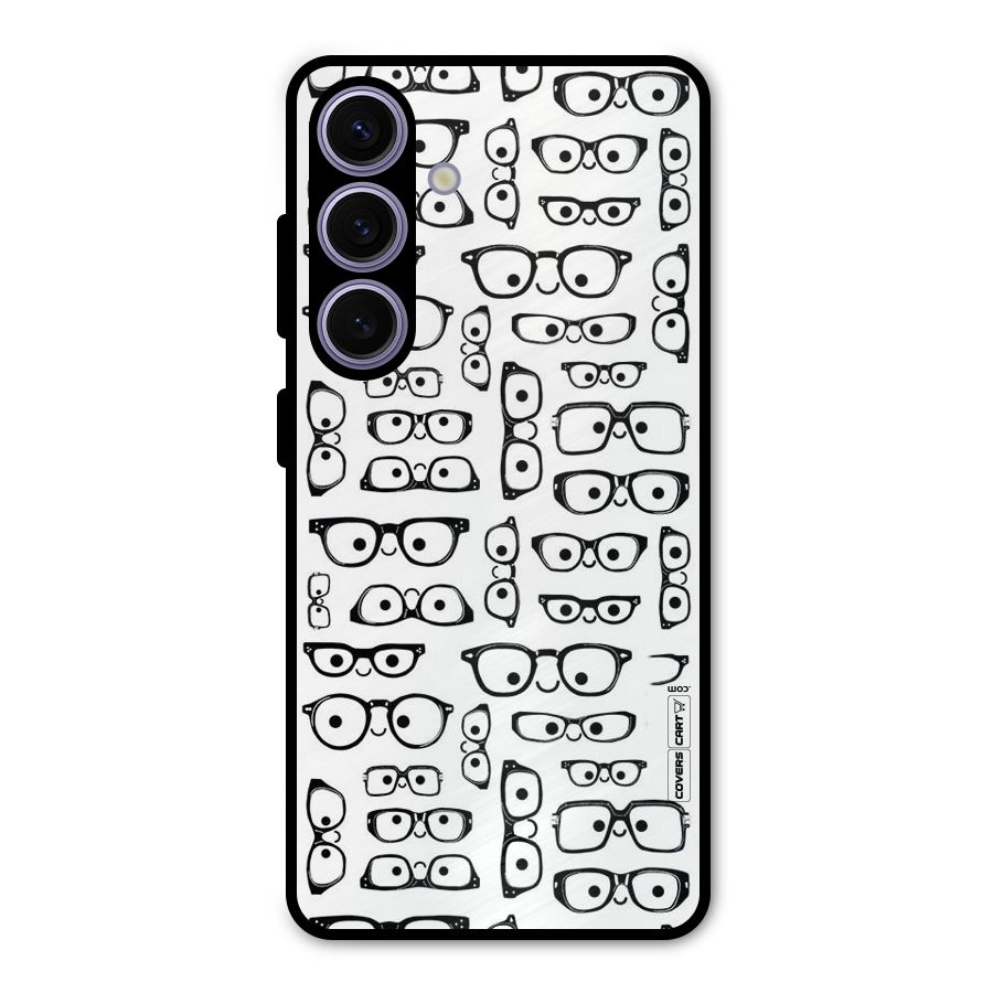 Nerdy Specs Metal Back Case for Galaxy S24