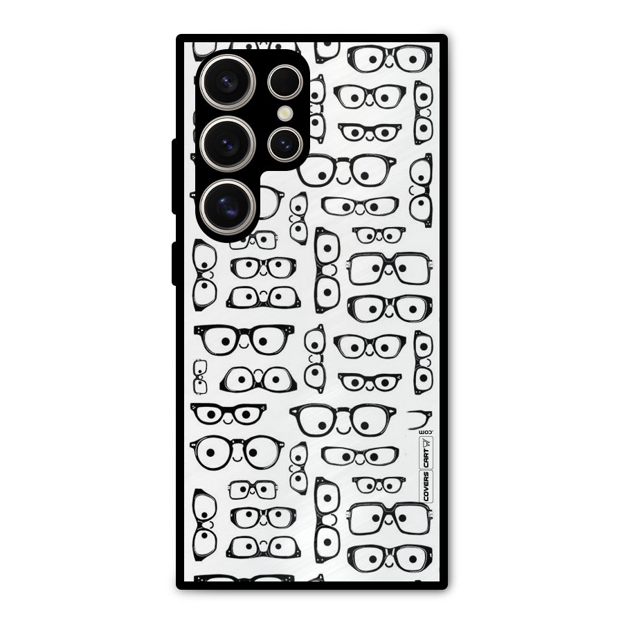 Nerdy Specs Metal Back Case for Galaxy S24 Ultra