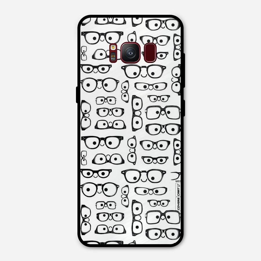 Nerdy Specs Metal Back Case for Galaxy S8