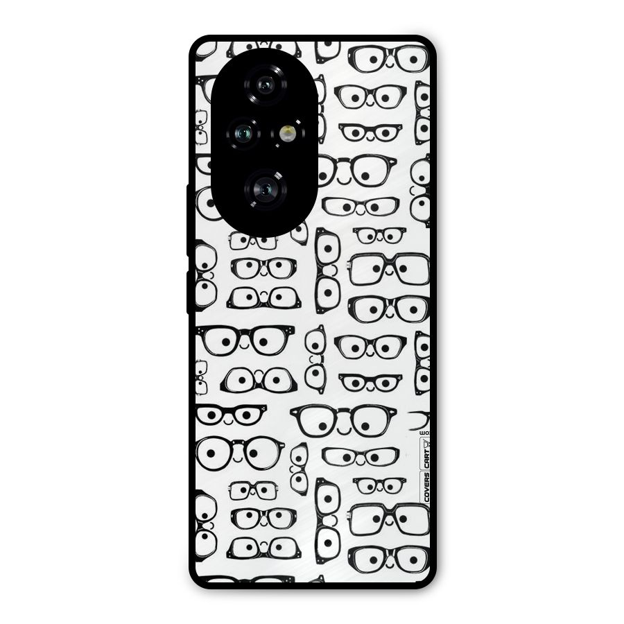 Nerdy Specs Metal Back Case for Honor 200 Pro