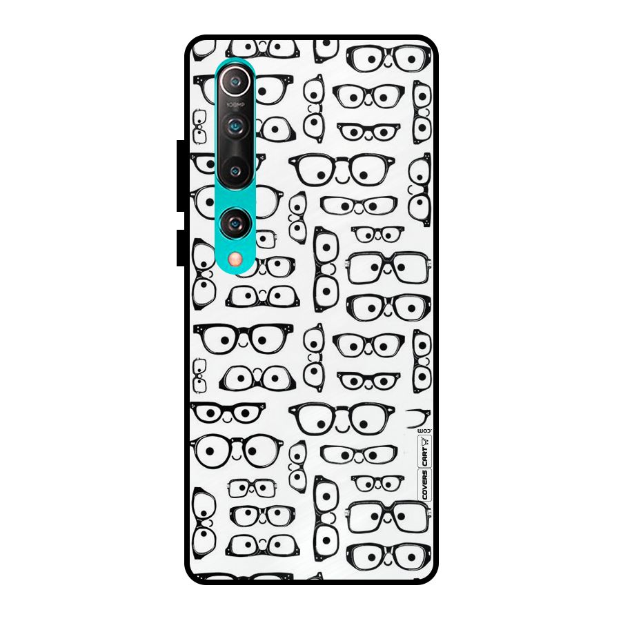 Nerdy Specs Metal Back Case for Mi 10