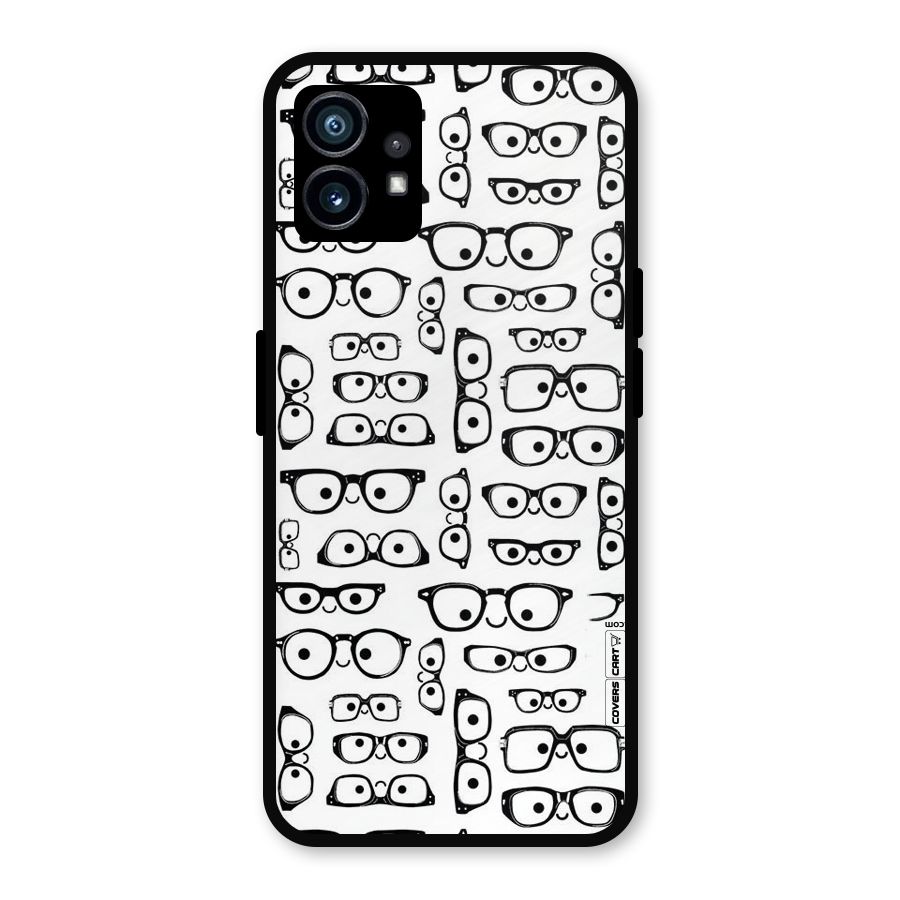 Nerdy Specs Metal Back Case for Nothing Phone 1