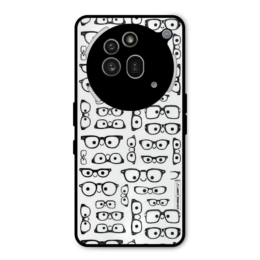 Nerdy Specs Metal Back Case for Nothing Phone 3a Pro