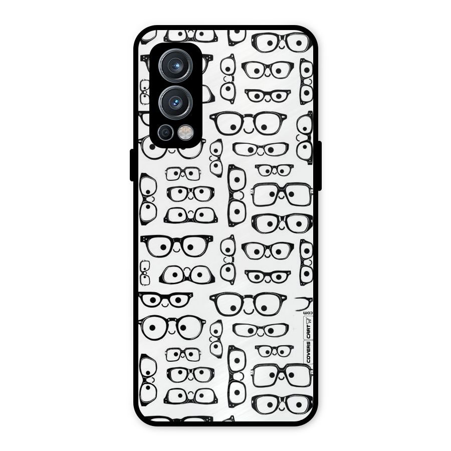 Nerdy Specs Metal Back Case for OnePlus Nord 2 5G